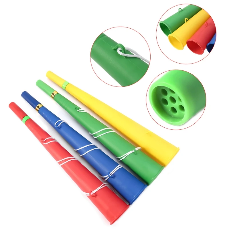 Giocattolo A Tromba Per Bambini, In Plastica Colorata, Per Tifoso, Corno Per Vuvuzela
