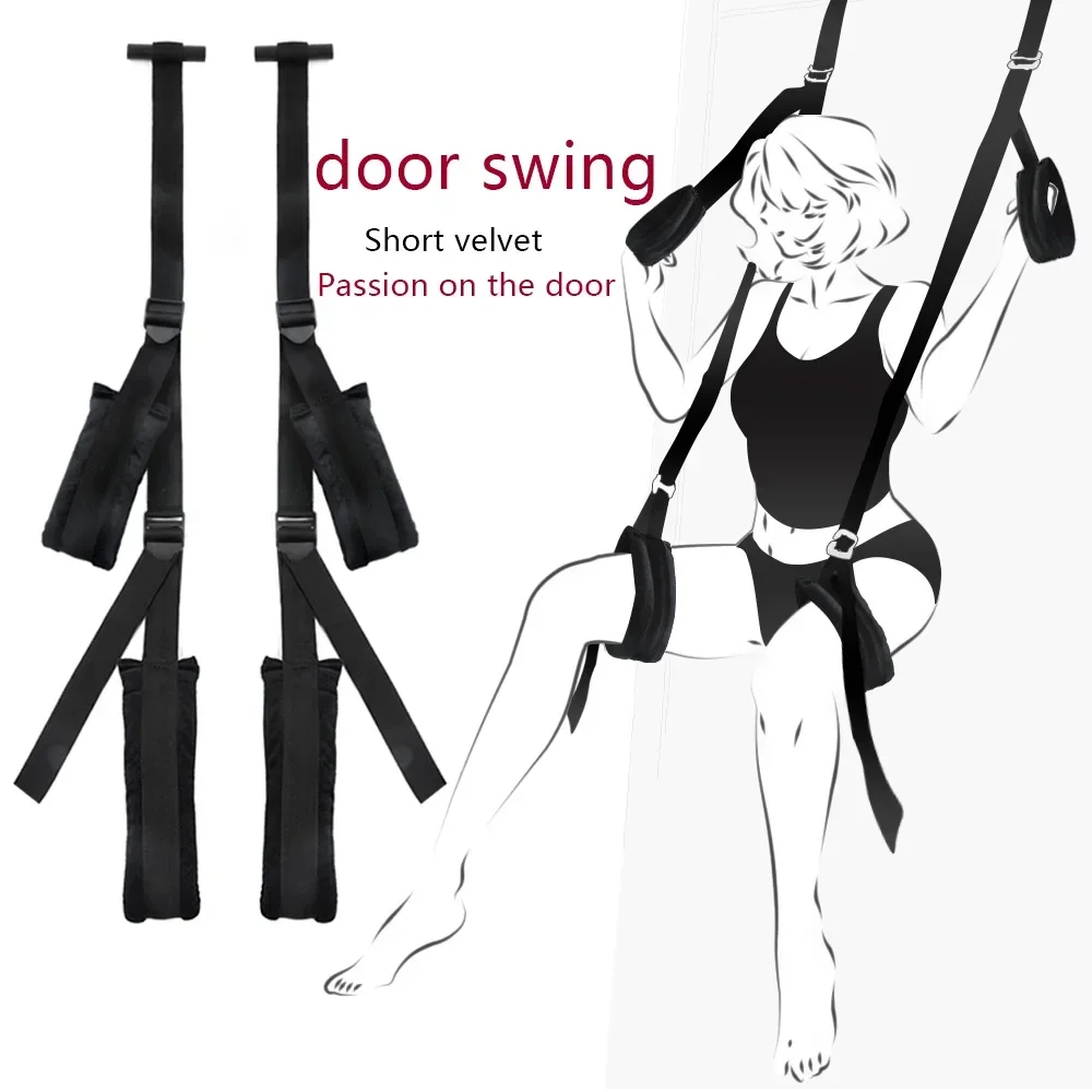Porta Appesa Altalena Sospesa Cintura Del Sesso Morbida Bdsm Bondage Restrizioni Fetish Giochi Sexy Per Adulti Prodotti Erotici Giocattoli Del Sesso P