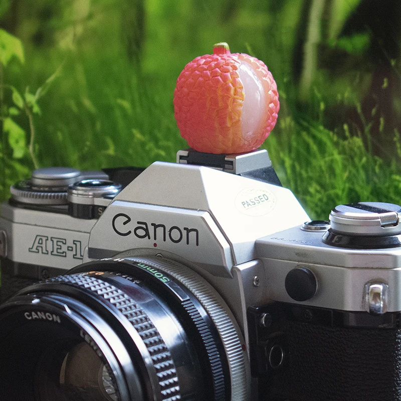 Simulazione Creativa Originale 3D Fruit Camera Hot Shoe Cover Per Fujifilm / Leica/Olympus/Canon/Nikon/Sony
