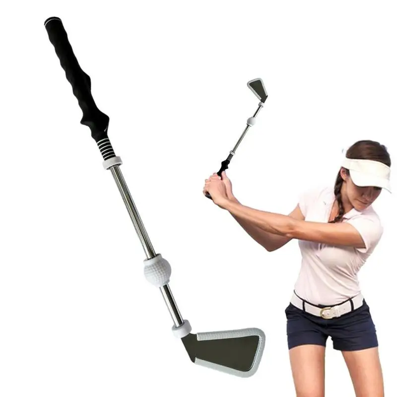 Golf Swing Trainer Golf Practice Warm-Up Stick Alignment Rods Swing Training Aids Mazza Da Golf Portatile Golf Grip Training Stick