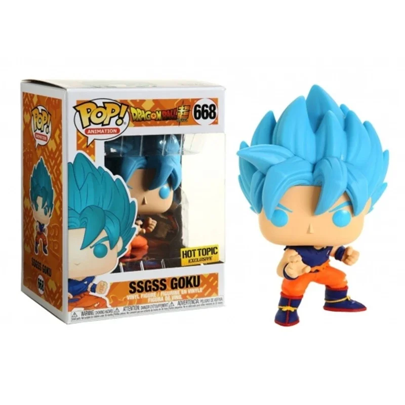 Funko Pop Dragon Ballz Ssgss Goku #668 Vinyl Action Figure Dolls Toys