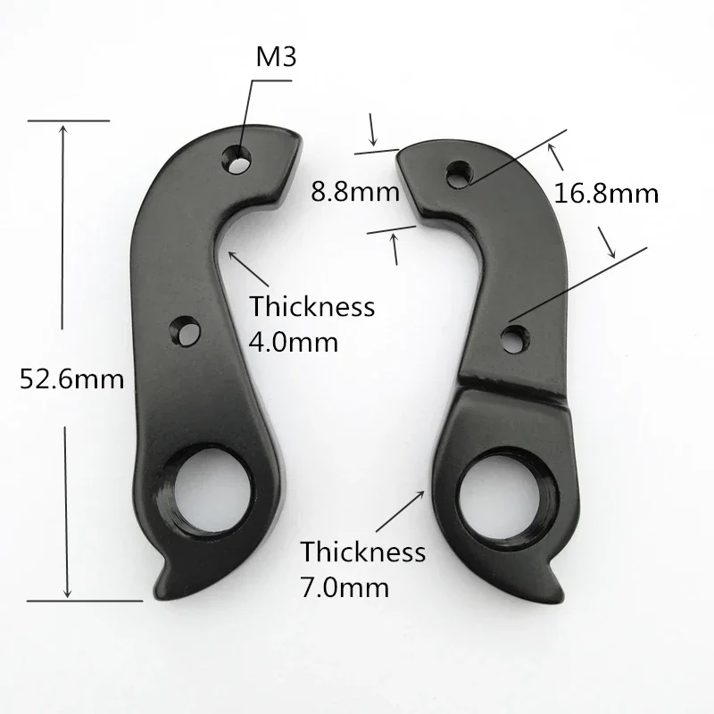 1 Pz Bicicletta Posteriore Gear Hangers Bike Deragliatore Gancio Deragliatore Gear Dropout Per Cervelo R3 2011 Cervelo Deragliatore Gancio S5