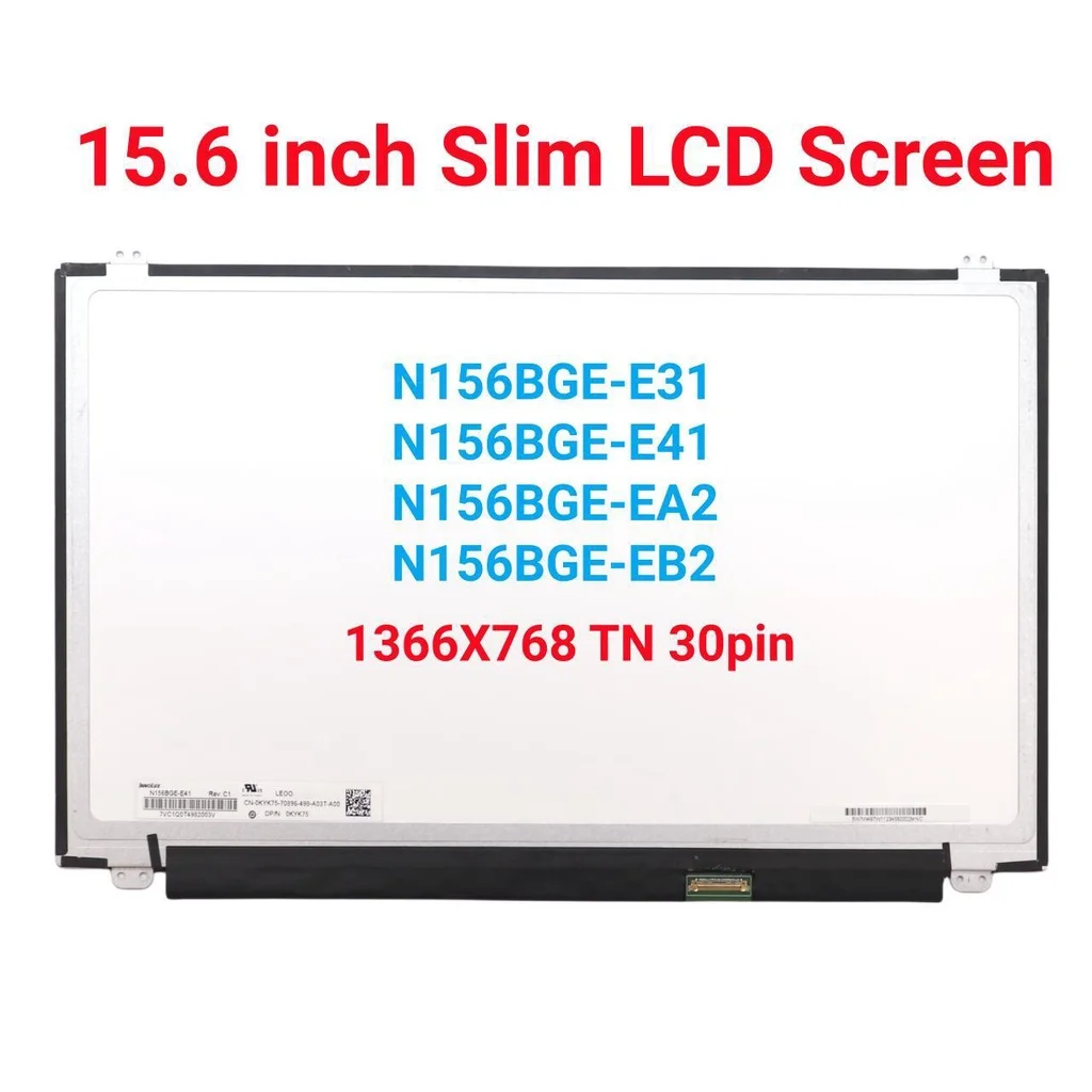 Per Lenovo Ideapad 305-15Ibd 80Ru 320-15Abr 80Xs 320-15Ikb Y520-15Ikbn 320-15Abr Schermo Led Per Notebook Da 15.6 Pollici 1366*768 30Pin