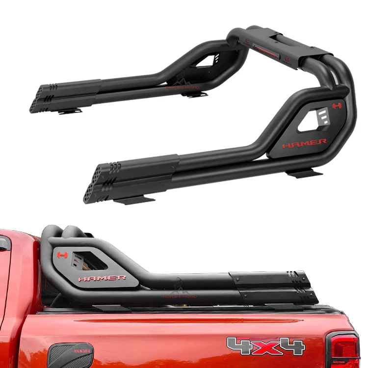 Nuovo Design Pickup Ute Roll Bar Tonneau Cover Bed Extendefor Tacoma Hilux Rev Viog Ranger Navara Triton L200 Nissan Dmax
