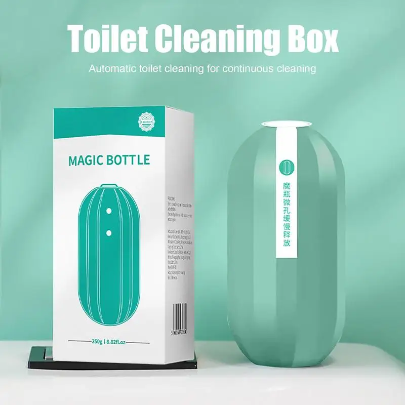 Clean Toilet Royal Blue Bubble Bottle Toilet Deodorizzazione Clean Toilet Spirit Deodorante Schiumogeno Detergenti Scatola Detergente Automatica