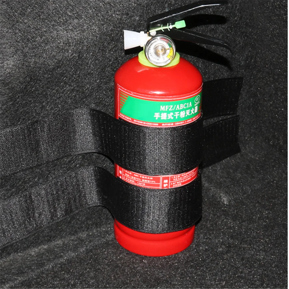 4 Pcs/Set Car Fire Extinguisher Strap For Mitsubishi Grandis Outlander Asx Rvr Pajero Lancerevo L200 L300 3000Gt 3D 4M41
