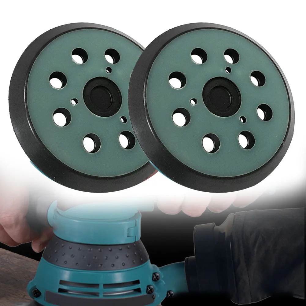 8 Fori 125Mm Orbit Sander Pad Sander Base Per 743081-8 Bo5041 Mt922 Sander Pad Lucidatura Disco Levigatrice Disco Appiccicoso Utensili Elettrici