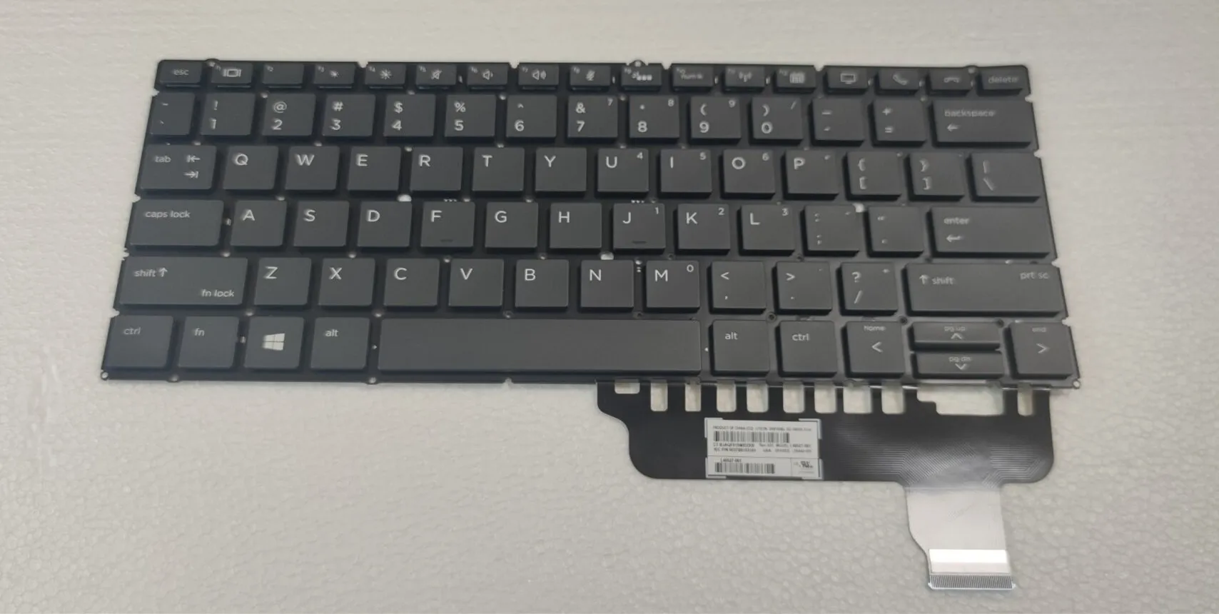 Tastiera Retroilluminata Usa Per Hp Elitebook X360 830 G6 835 G6 730 G6 735 G6 Senza Cornice