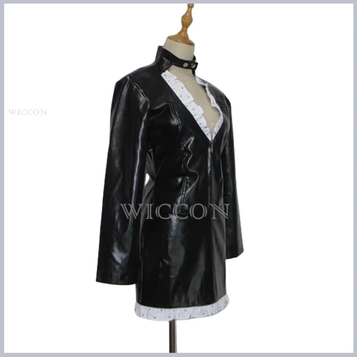 Anime Nico Robin Costume Cosplay Miss Allsunday Black Pu Uniform Dress Donna Adulta Sexy Kawaii Carnival Halloween Suit