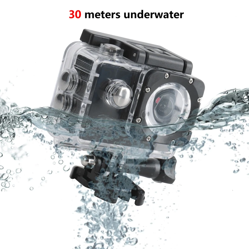 1080P Wifi Camera Subacquea Impermeabile 4K Video Shooting Sport Camera Casco Remoto Video Mini Action Cam Con Telecomando