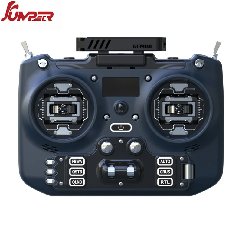 Nuovo Jumper T20 Gemini Pieghevole E Girevole Dual Rf Band Dual Antenna Telecomando Per Fpv Rc Racer Drone Airplane Car Boat