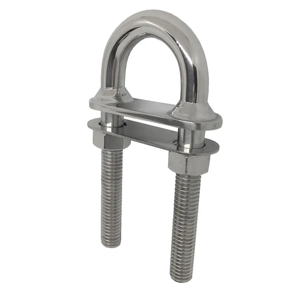 Nuova Qualità 126X25X61Mm Di Lunghezza Tangente U-Acciaio Inossidabile Per Barca Marina