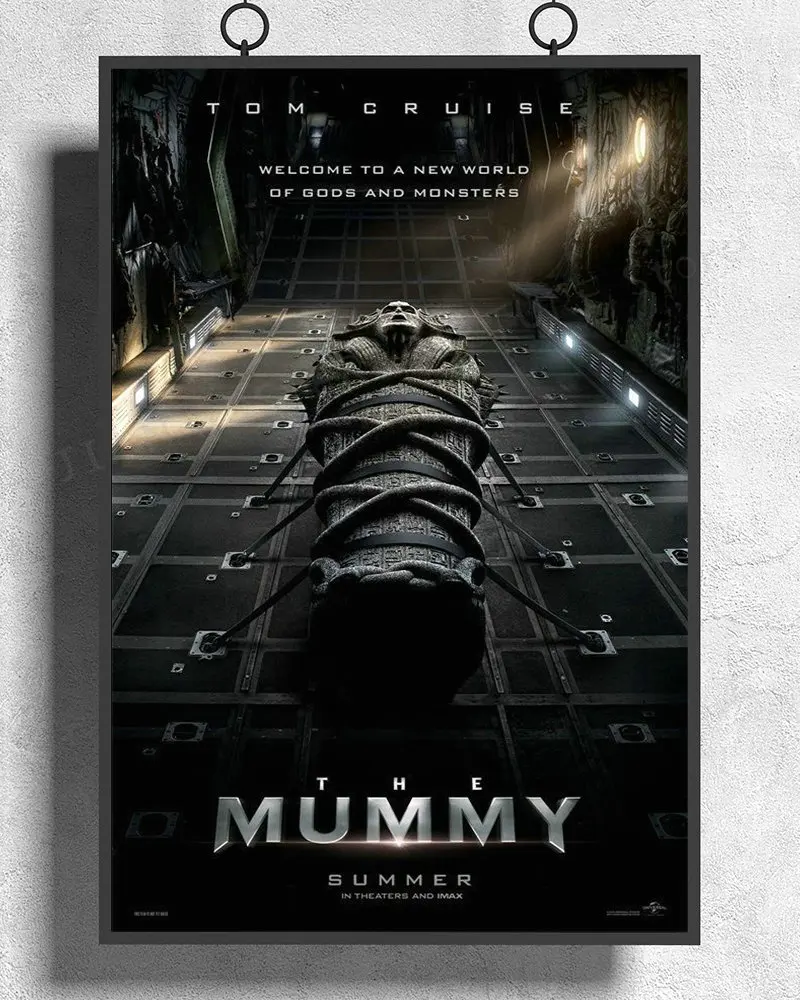 "1 Silk Poster Decorazioni Per La Casa Tom Cruise The Mummy Movie Wall Art Regalo Di Natale