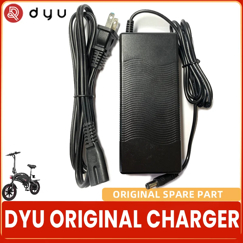 Ingresso Caricabatterie Dyu 100-240Vac Uscita 42V Per Bici Elettrica Dyu D1 D2 D3 + S2 V1