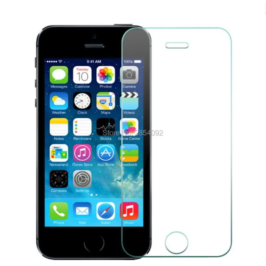 Vetro Protettivo Per Iphone 5S 4 Proteggi Schermo Per Iphone Se 5 5S Vetro Per Iphone 5 6 7 8X10 Protezione Salvaschermo
