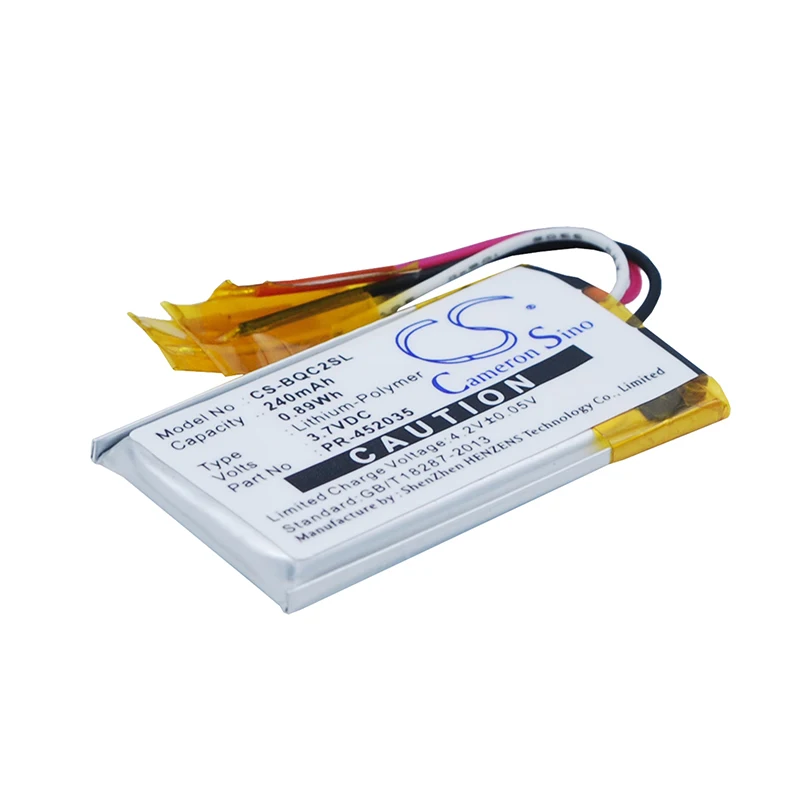 Cameron Qc20 Sino 240 Mah Batteria Per Bose Quietcomfort 20 Pr-452035 Batterie