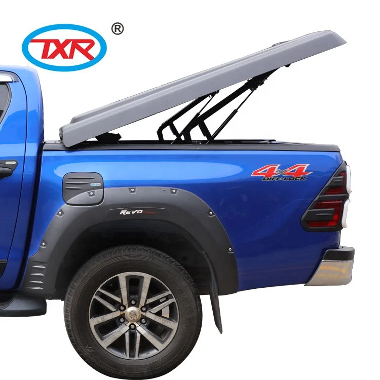 Pickup Abs Copertura Tonneau Copriletto Con Roll Bar Per Hilux Vigo Revo D-Max Navara Amarok Ranger F150 Tacoma Tundra