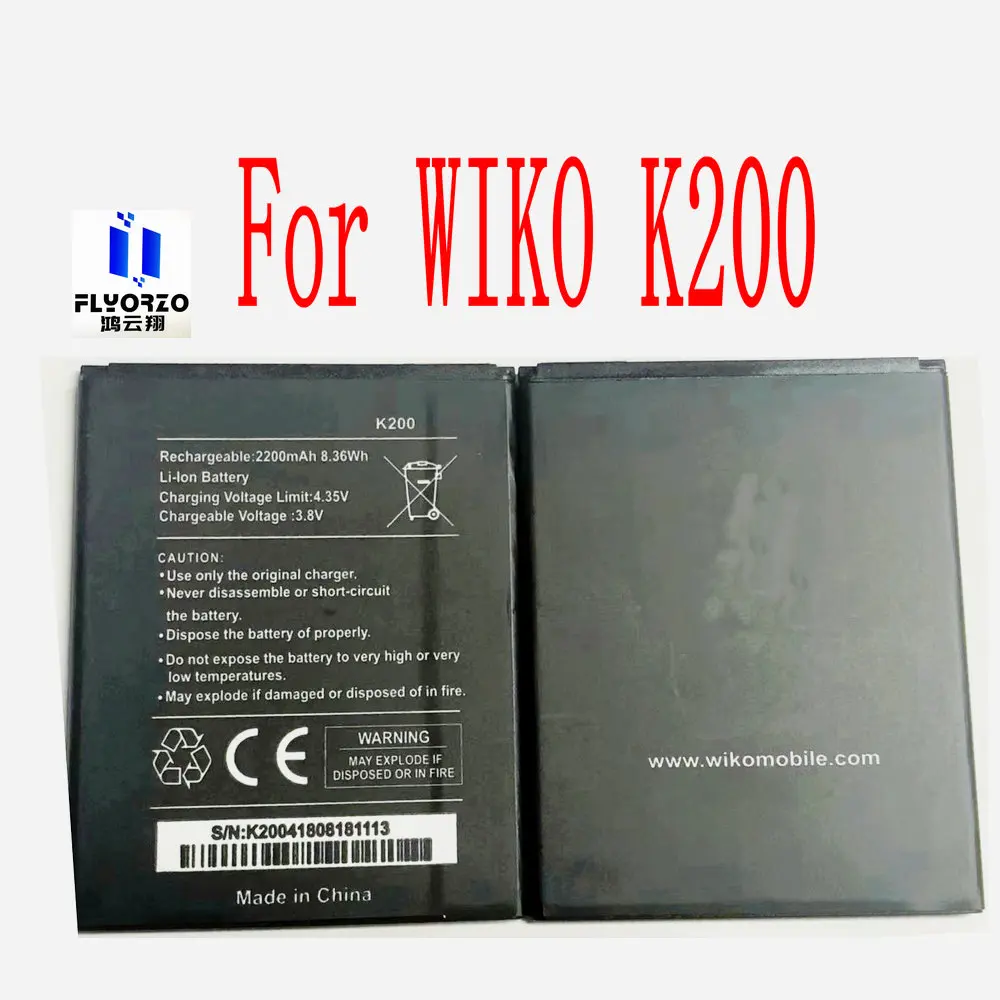 Nuovissima Batteria K200 Da 2200Mah Di Alta Qualità Per Telefono Cellulare Wiko K200