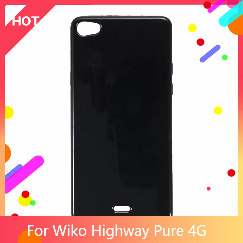 Custodia Per Autostrada Pure 4G Cover Posteriore In Silicone Morbido Opaco Tpu Per Wiko Highway Pure 4G Custodia Per Telefono Sottile Antiurto