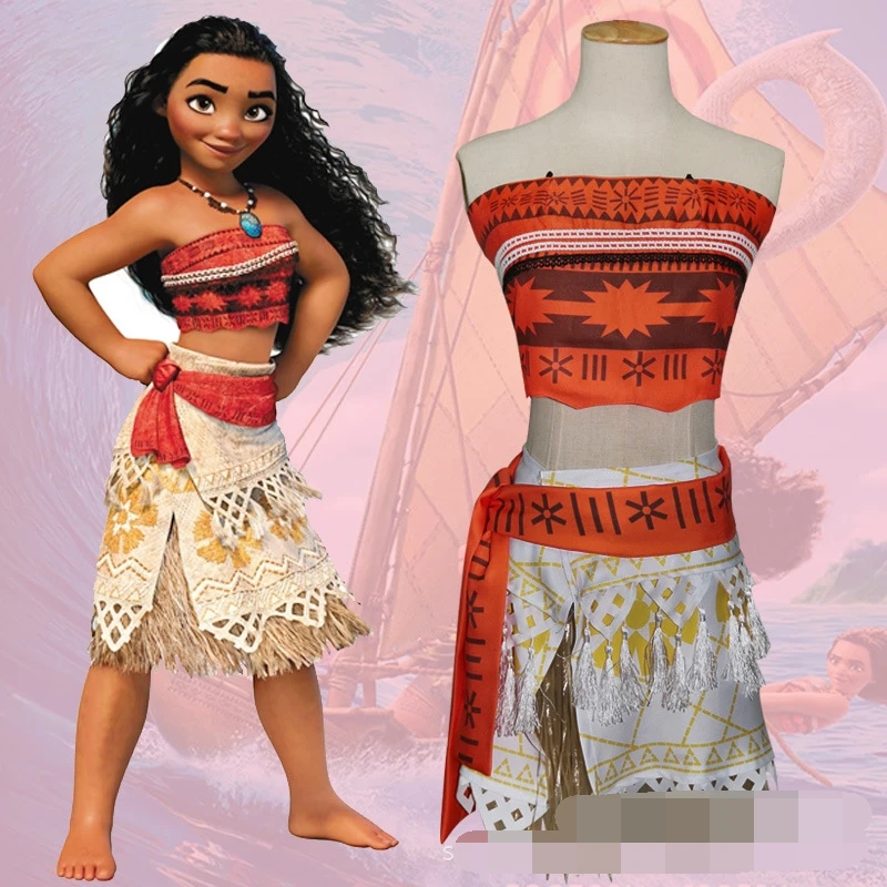 Costume Da Donna Moana Anime Movie Cosplayer Costume Cospla Anime Costume Costume Di Halloween