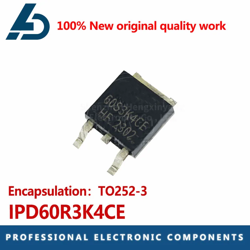Pacchetto Muslimex To252-3 N-Channel Mos Fet 600 V2.6A Silk Screen Muslimate