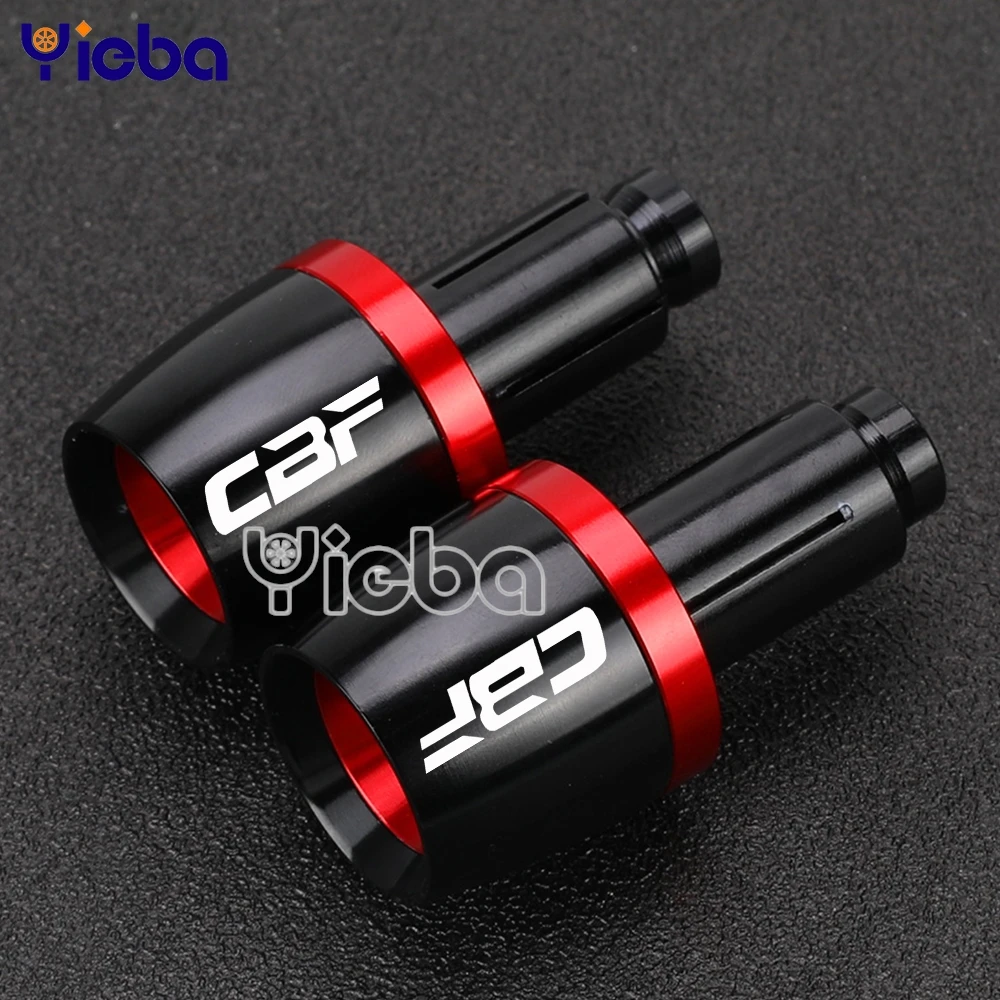 Moto 22Mm Manopole Manubrio Manubrio Tappo Terminale Per Honda Cbf125 Cbf 190R Cbf500 Cbf 600 Cbf 1000 Accessorio Cbf 125 190R