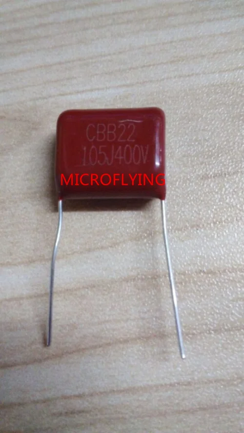 Microflying 10 Pz Cbb Condensatore 105 400 V 105J 1 Uf 1000Nf P15 Cbb21 Polipropilene Metallizzato Film Capacitor