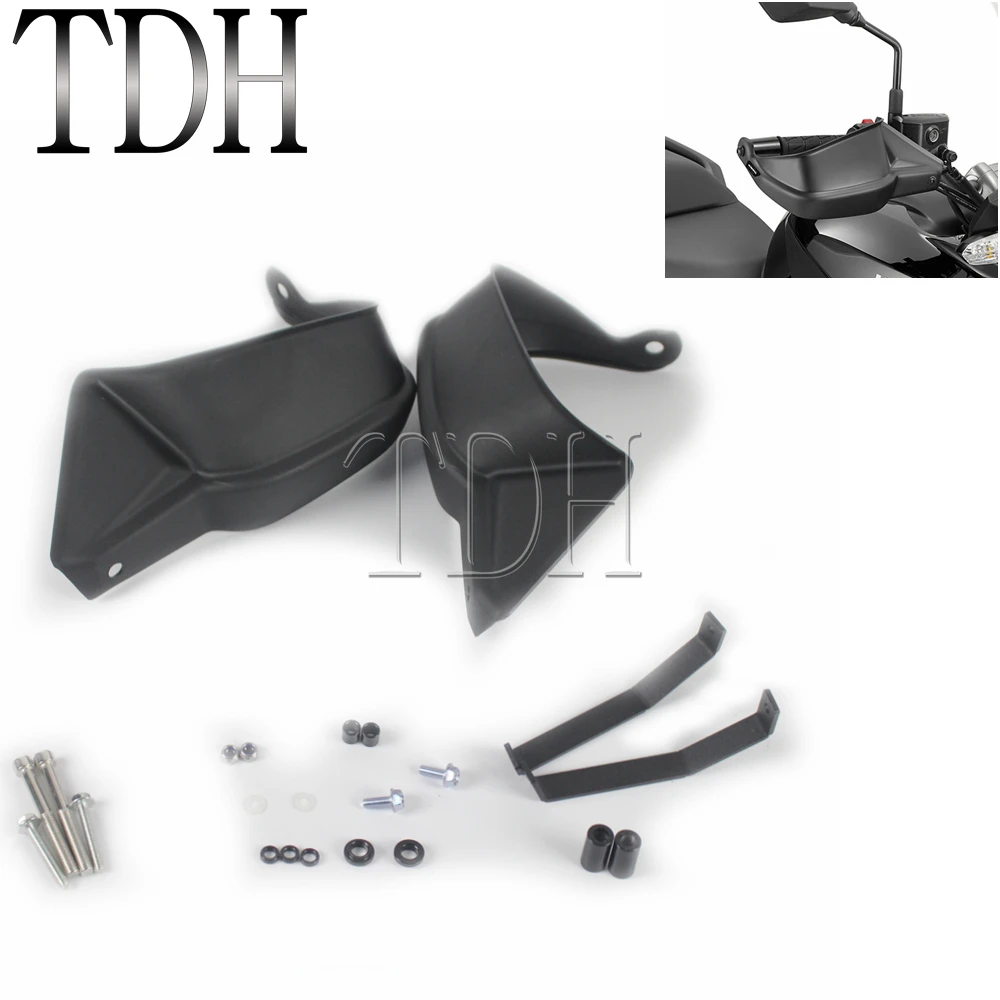 Nero Moto Mano Guardie Motocross Dirtbike Paramani Per Kawasaki Z900 Versys 650 1000 2010-2017