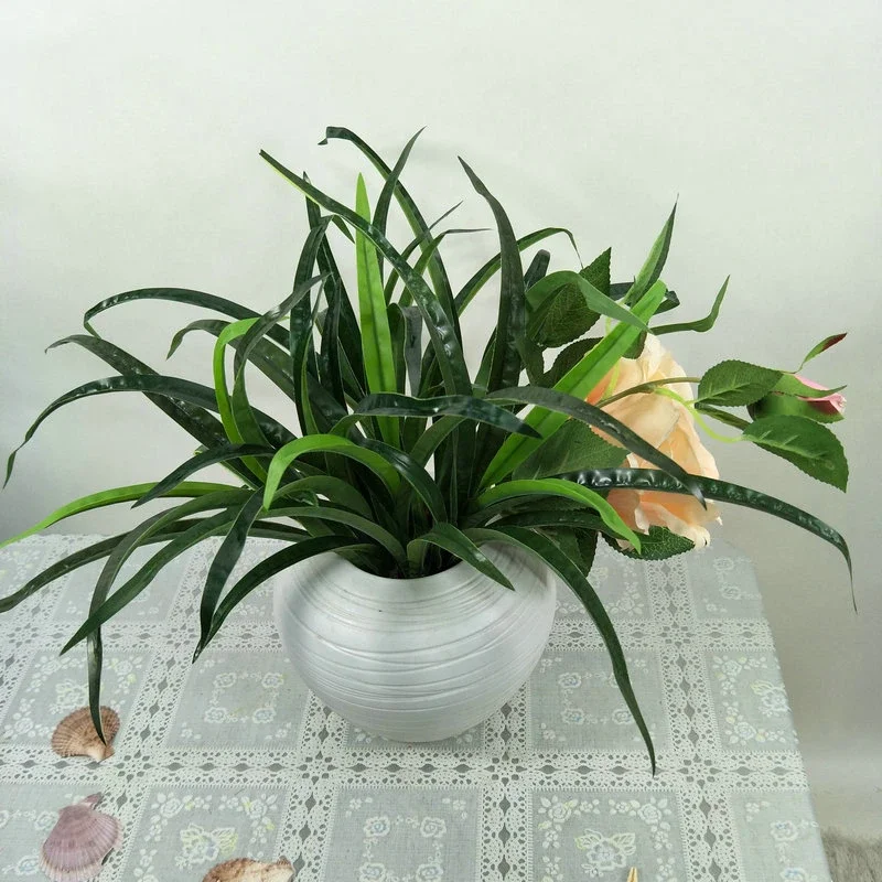 Piante Di Fiori Artificiali Cymbidium Viridis Home Garden Decorare