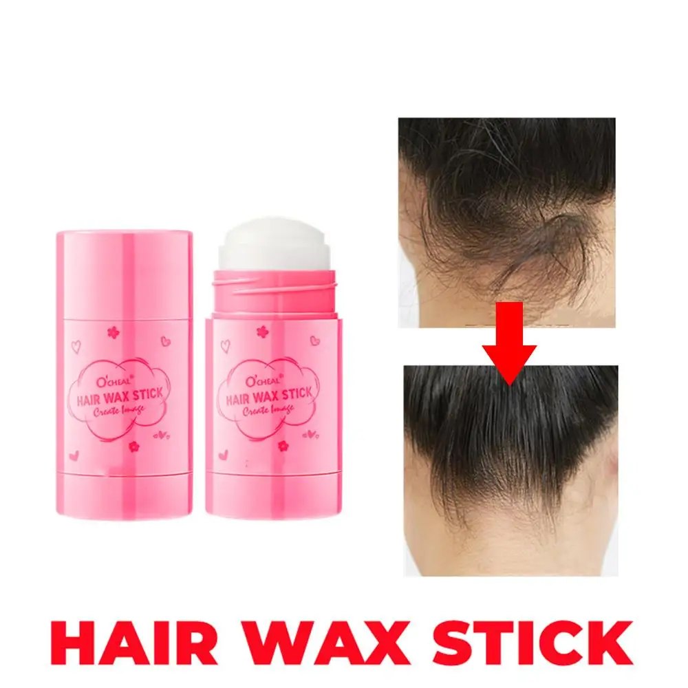New Styling Hair Wax Stick Hair Cream Styling Finishing Hair Wax Donna Uomo E Divinità Hair Styling Stick Frantumato O8S7
