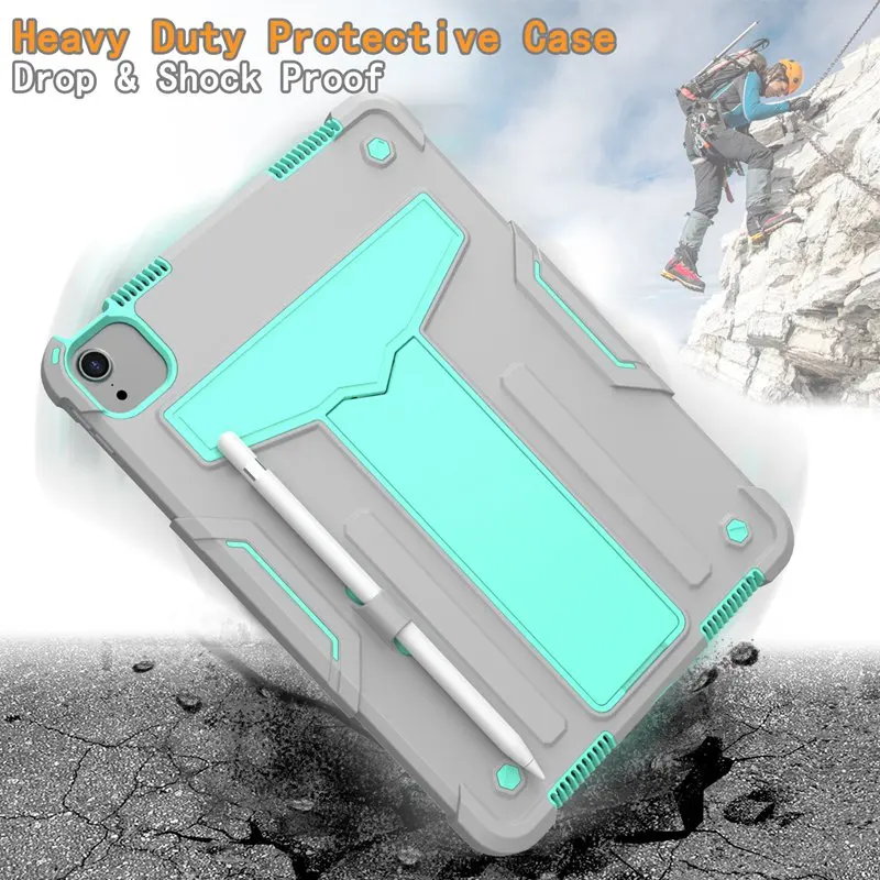 Per Ipad 7 10.2 Ipad Air 3 10.5 2019 Custodia Portagomma Shoch Proof Kids For Ipad Air 4Th Gen Stand Cover Per Ipad 8 10.2 2020