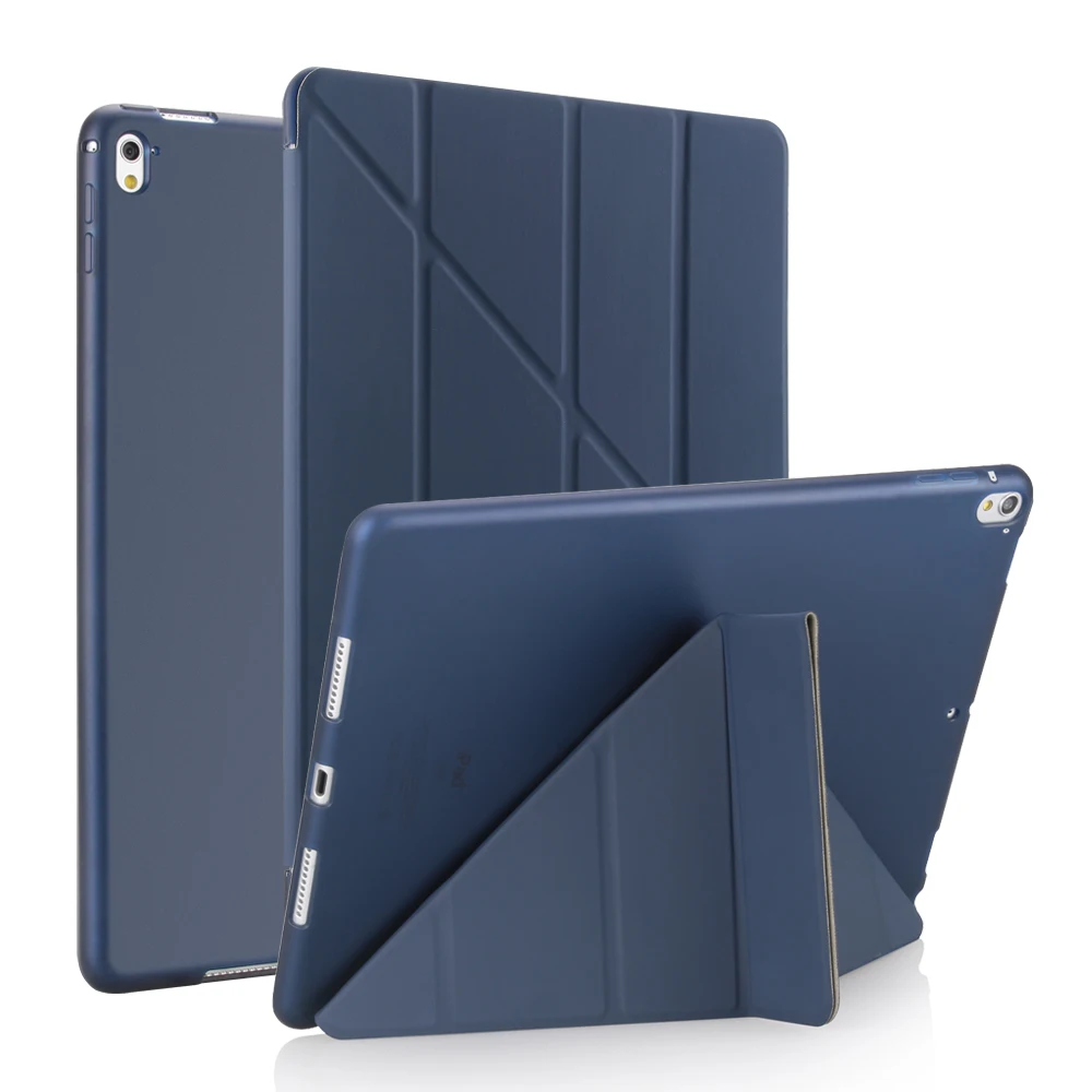 Custodia Air 10.5 Per Ipad Pro 10.5 Custodia A1701 A1709 Custodia Sottile In Pelle Pu + Silicone Soft Back Smart Cover Per Ipad Air3 2019 Custodia Da 