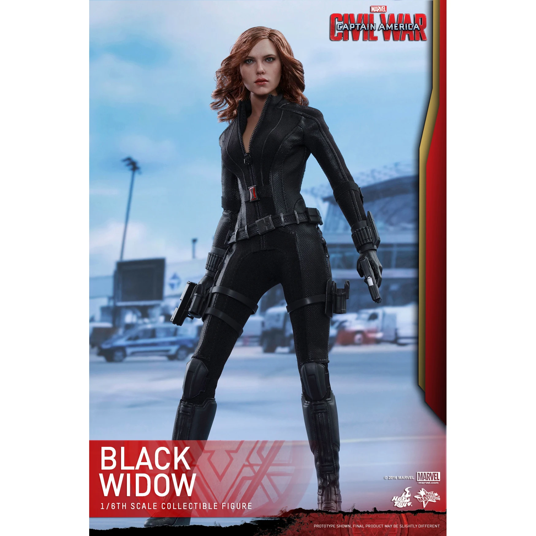 In Magazzino 100% Originale Hottoys Mms365 Black Widow 5.0 Captain America Civil War Movie Character Model Art Collection Toy Gift