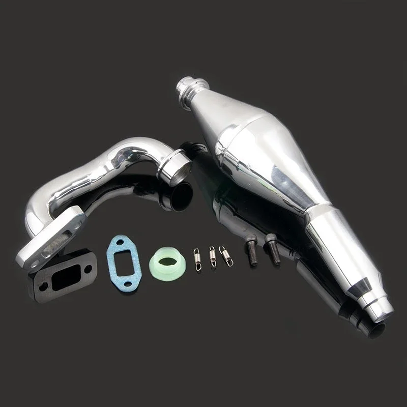 15003 Aluminum Exhaust Pipe Rc Hsp Fg 1:5 Monster Truck