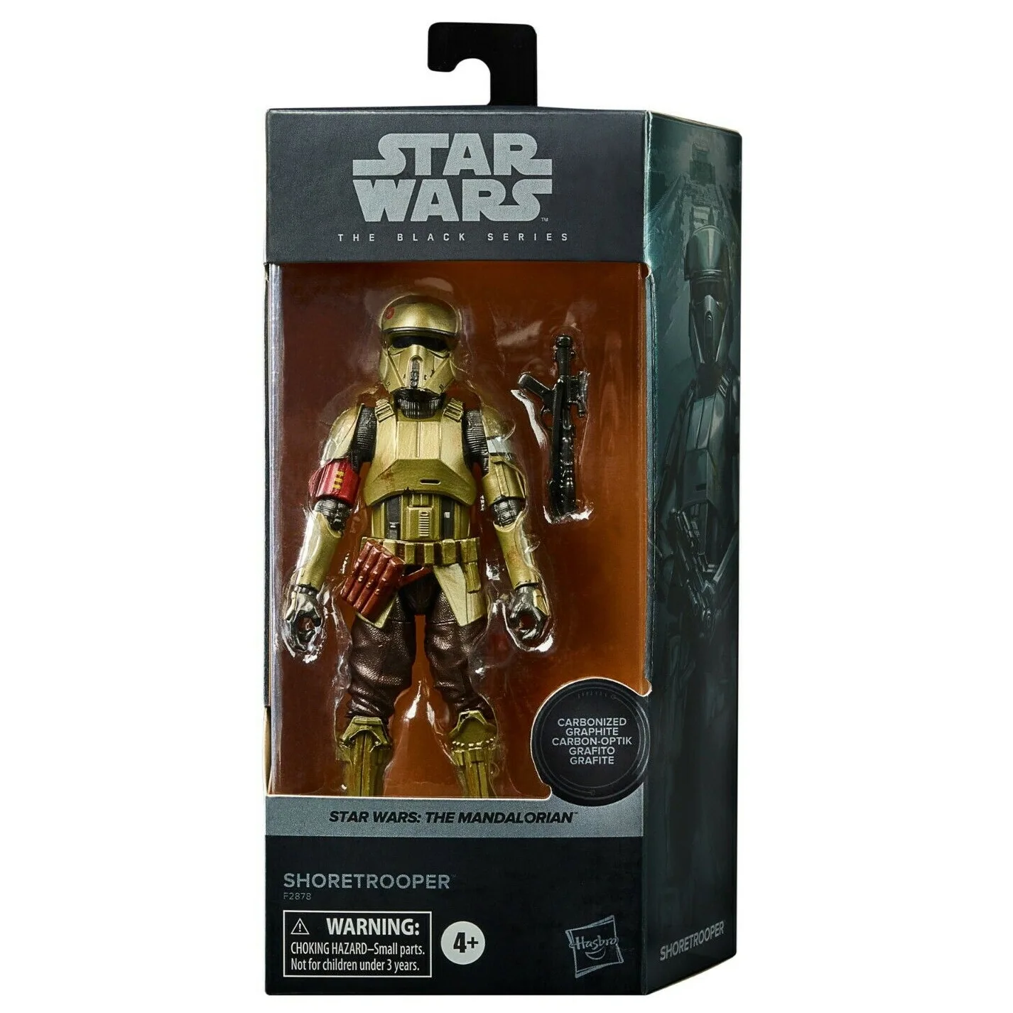 Star Wars The Mandaloriano Carbonizzato Shoretrooper 6 "Action Figure Serie Nera Giocattoli Modello Di Bambola