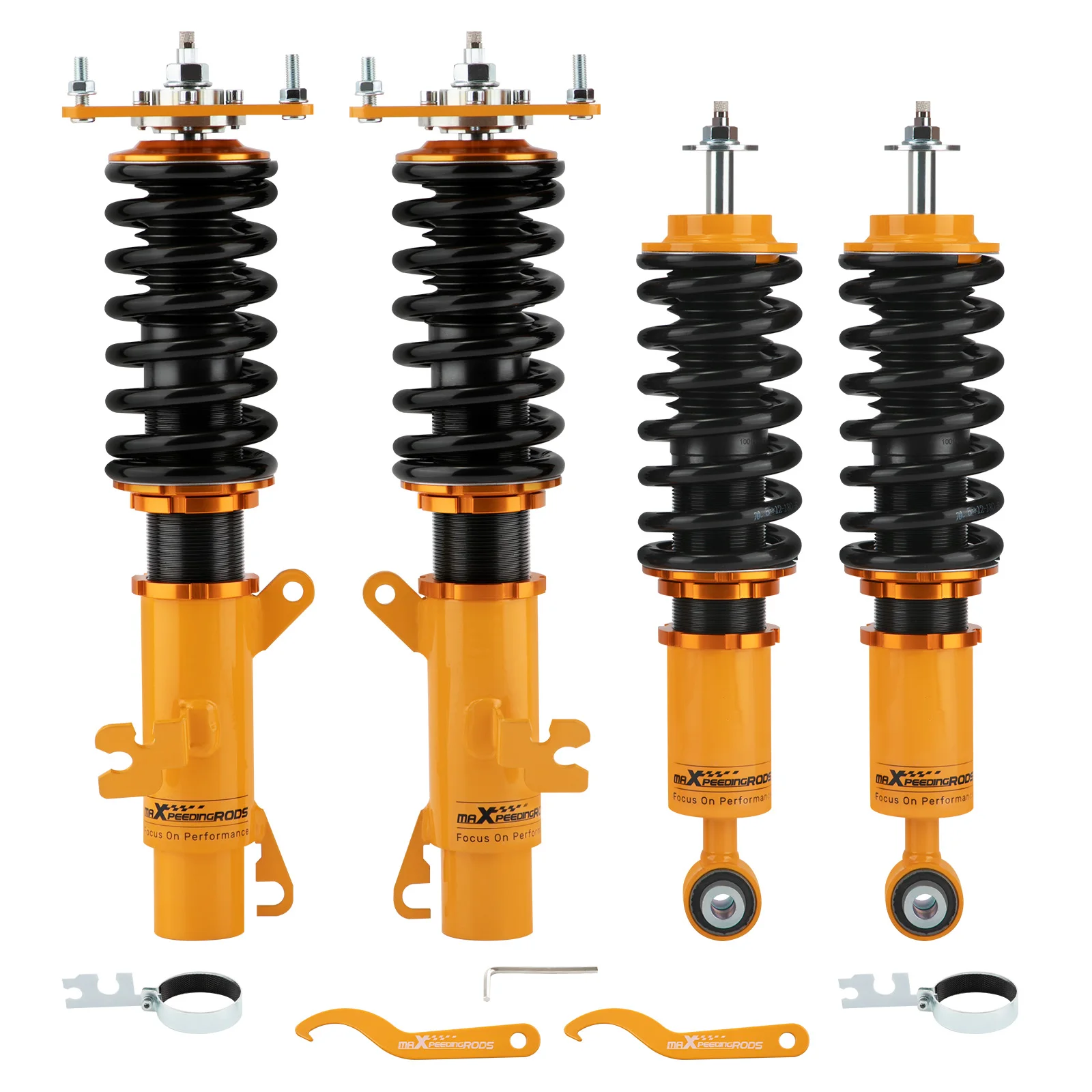 Kit Coilover Ammortizzatore Regolabile A 24 Vie Per Mini Cooper R50 S R53 R52 Convertibl 4 Pz/Set