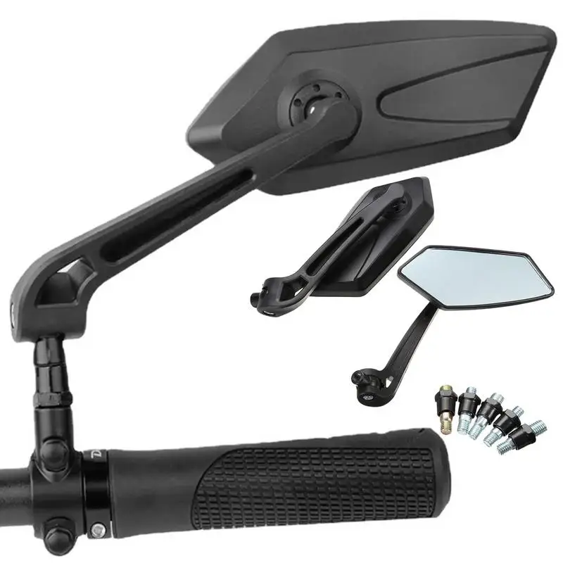 Specchietti Retrovisori Moto Universali Specchietti Moto Regolabili Specchietti Scooter Ciclomotore Con Visione Grandangolare Per Motori