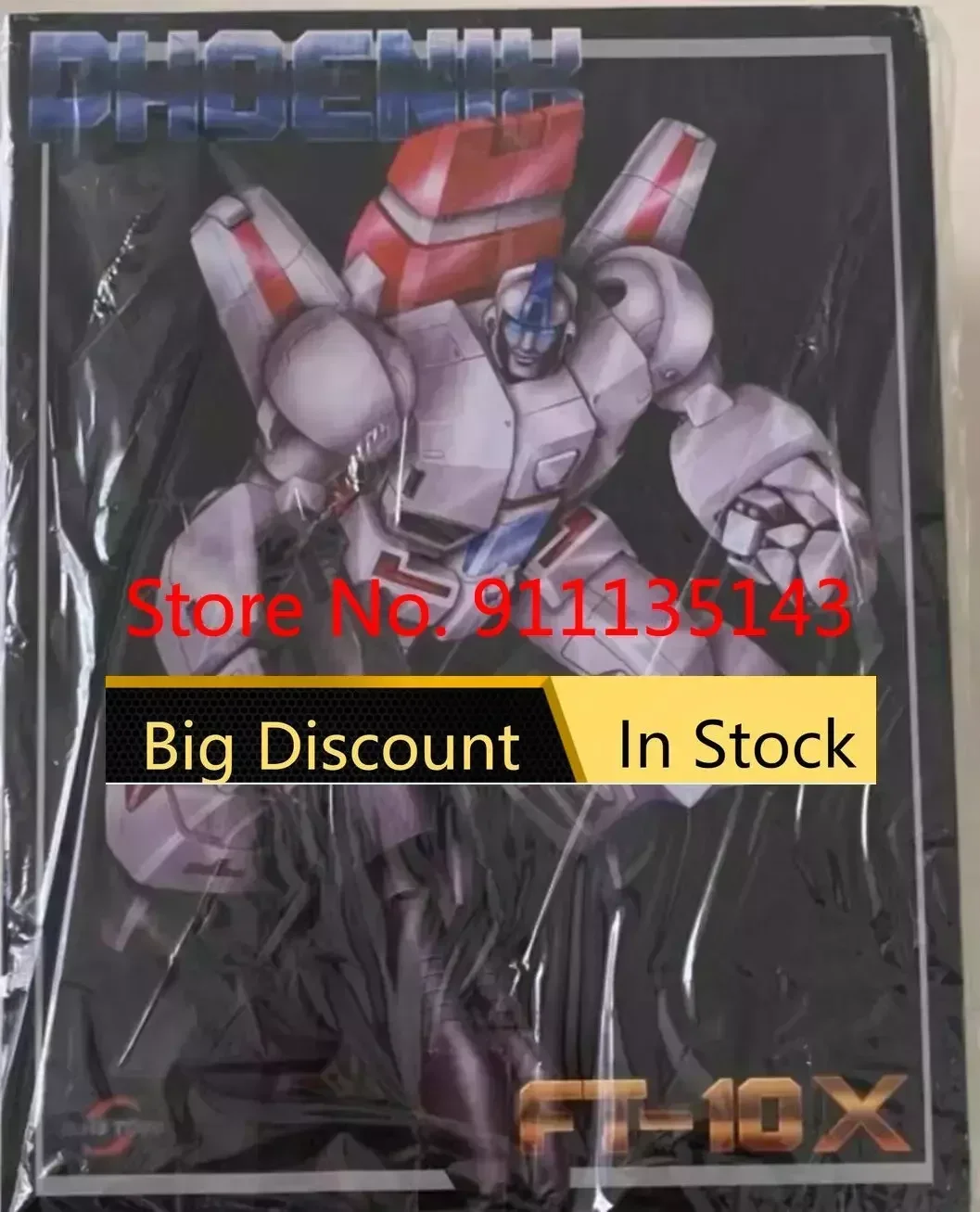Fanstoys Ft-10X Phoenix Skyfire Ft10X Metallic Paint Limited Ver In Stock