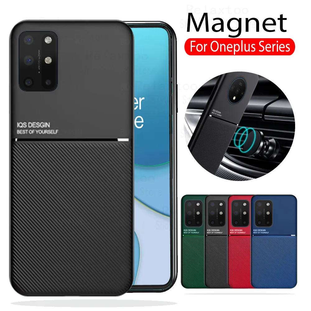 Custodia Magnetica Per Oneplus 8T 8Pro 8 7 T 7 T 7 Pro Custodie Antiurto Cover Oneplus 8T Oneplus 7 T Pro One Plus 8T Pro 7Tpro Custodia Per Telefono