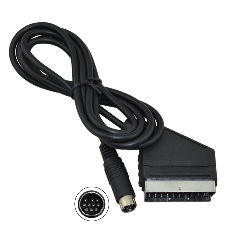 Cavo Scart Rgb Sostitutivo 587D Da 1,8 M Cavo Scart Per Per Ntsc