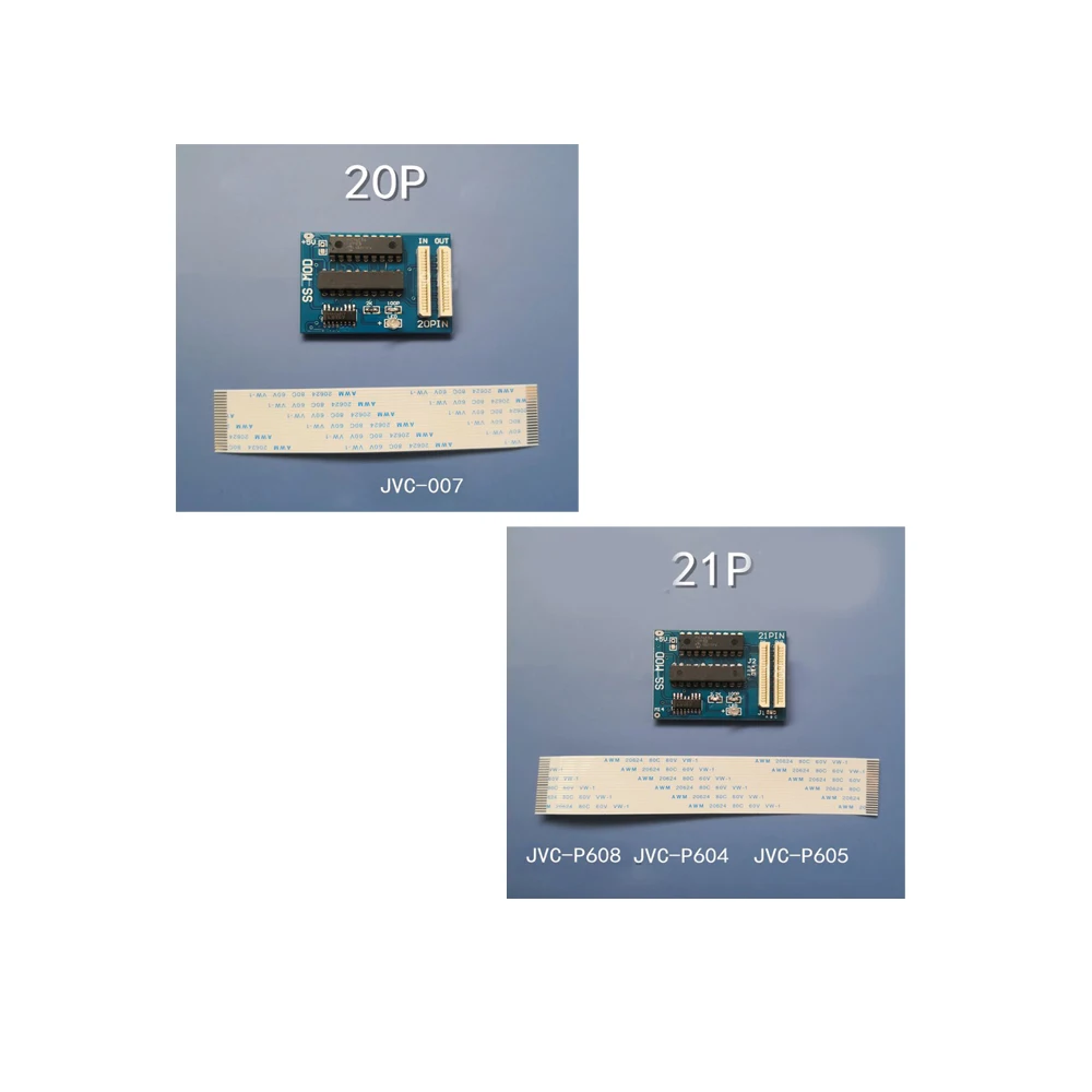 Jvc 007 9605 21P 20P Chip Pcb Board Per Sega Saturn Ss Scheda Di Lettura Diretta Con Cavo