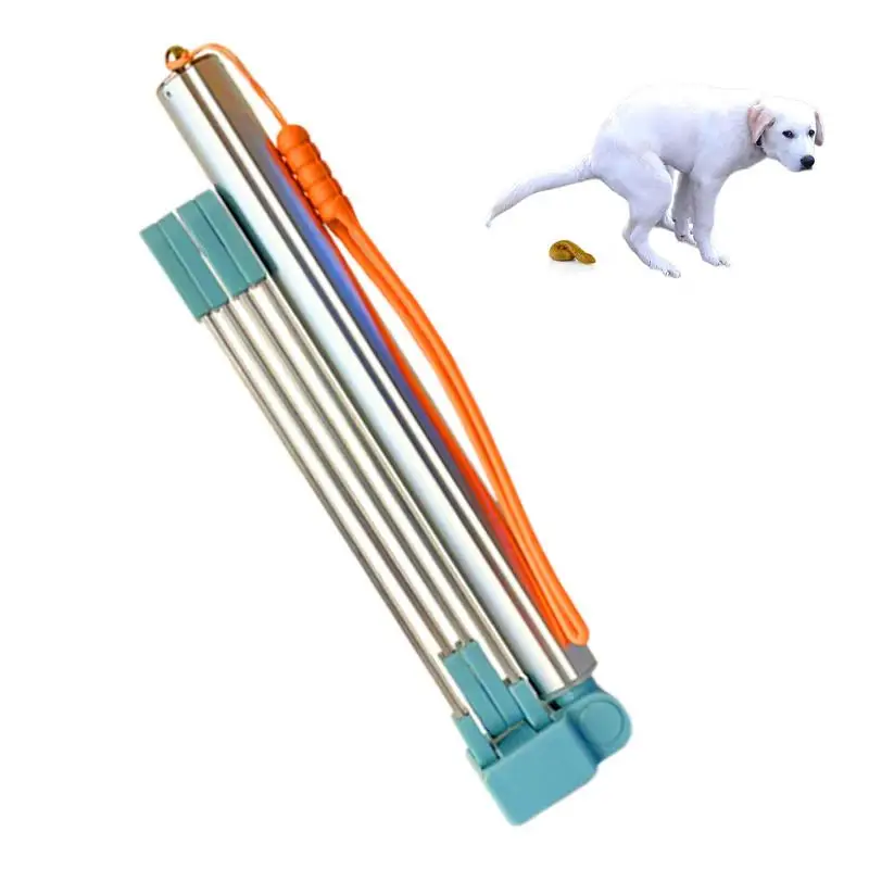 Dog Poop Catcher Strumenti Per La Pulizia Dell'Animale Domestico Telescopico Pooper Scooper Dog Poop Scooper Pieghevole Dog Pee Catcher Stick Di Urina