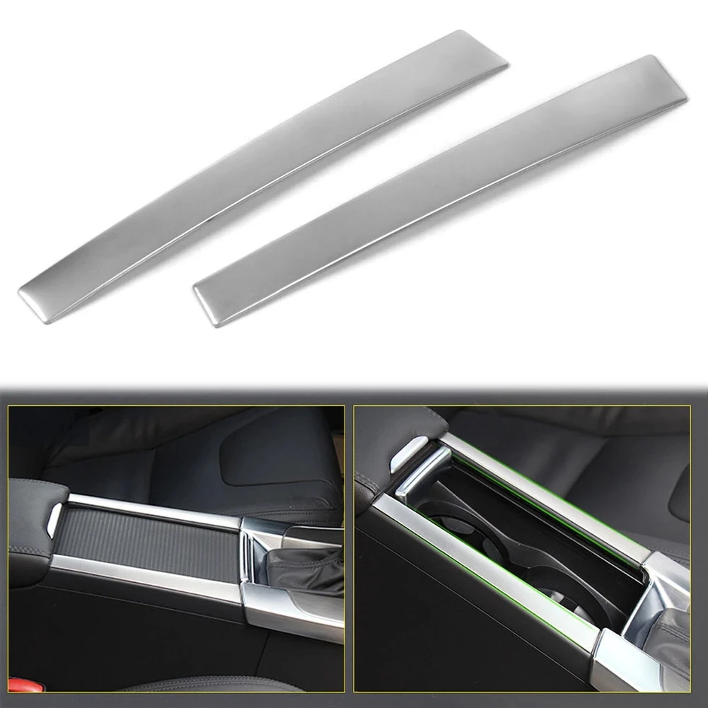 Car Front Center Console Trim Frame Bracciolo Box Panel Covers Sticker Per Volvo Xc60 2009 2010 2011 2012-2017 Accessori Per Lo Styling