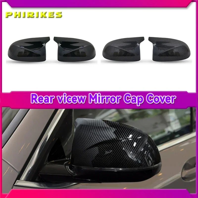 For Bmw X3 G01 X4 G02 X5 G05 X6 G06 X7 G07 2018 2019 2020 M Style Black Rearview Mirror Cover X3M Look Rearview Mirror Cover