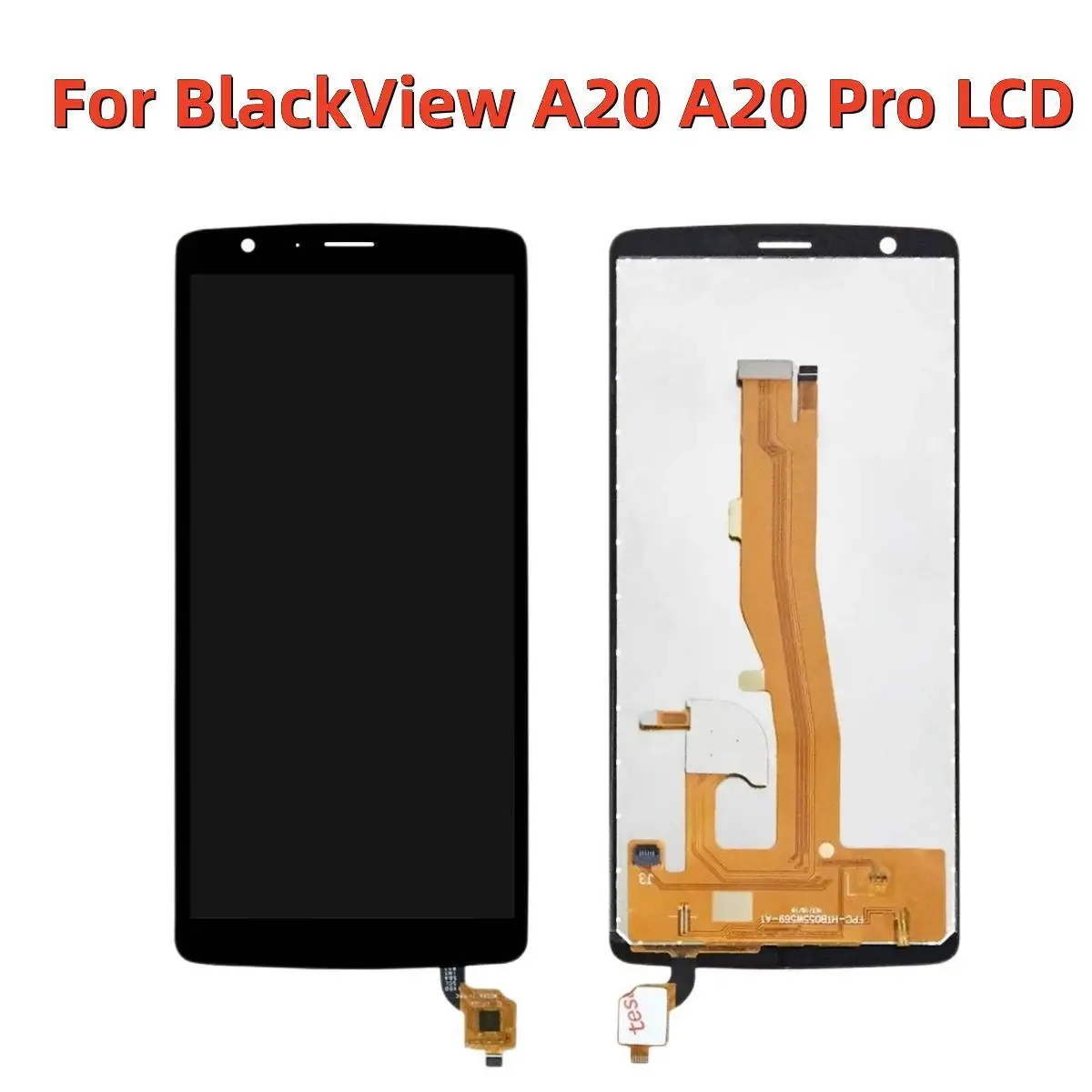 Nero 5.5 ''Per Blackview A20 A20 Pro Display Lcd + Touch Screen Digitizer Assembly Per Blackview A20 Display Lcd Pezzi Di Ricambio + Strumenti