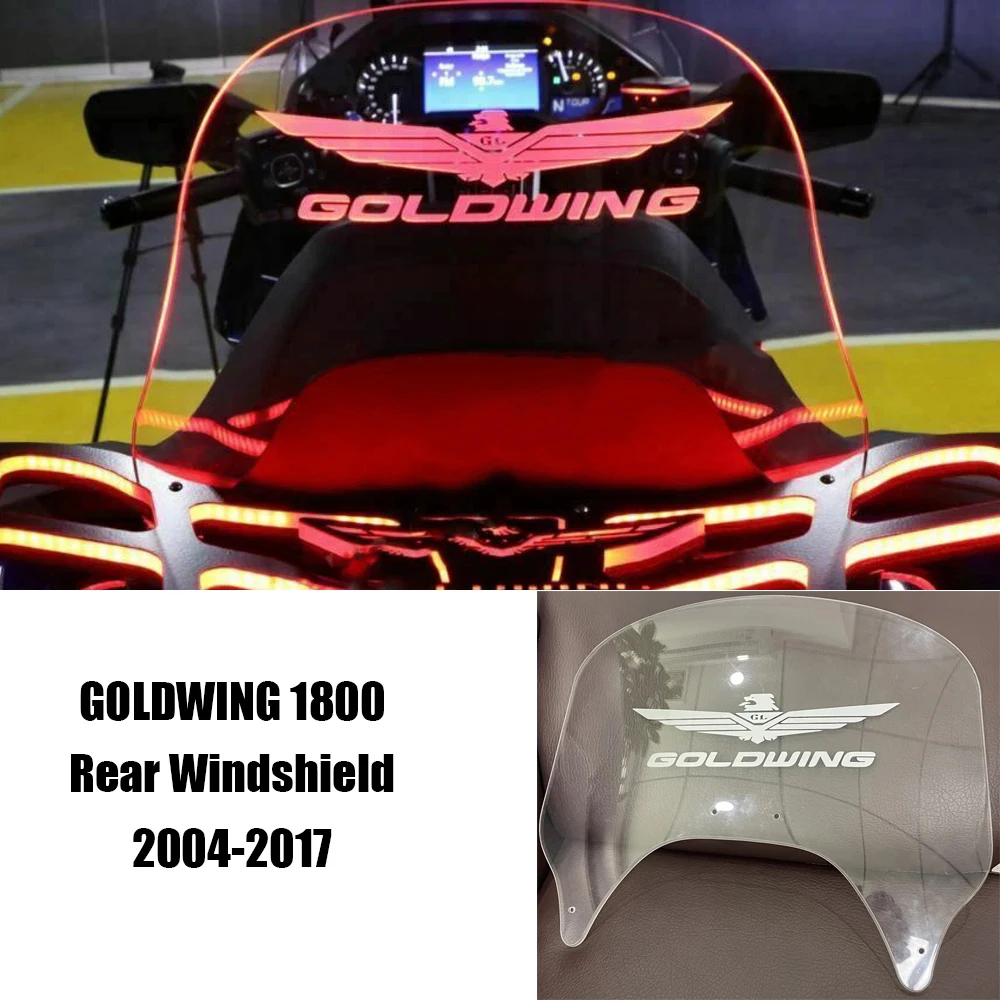 Gl 1800 Deflettore Parabrezza Posteriore Moto Per Honda Goldwing 1800 2004-2017 Parabrezza Posteriore Goldwing 1800