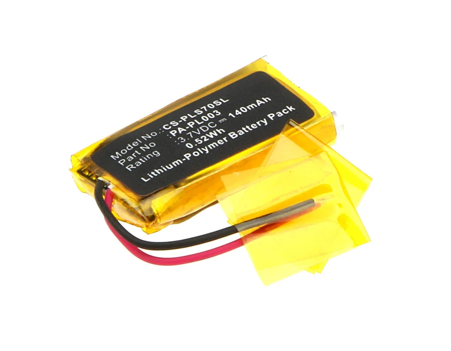 140Mah Pa-Pl003 79879-01 66278-01 Batteria Per Plantronics Avaya Awh75N Cs70 Cs70N Voyager Pro Wh210 Voyager Pro Uc Cs70-N Voyage