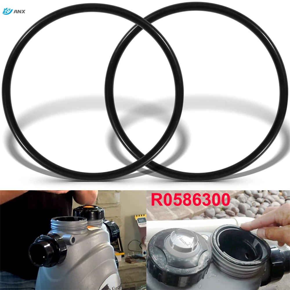 Anx 2 Pcs R0586300 O-Ring Con Collare Viton Grande Sostituisci Per Zodiac Nature 2 Fusion, Fusion Soft, Interred, Vision Fuori Terra