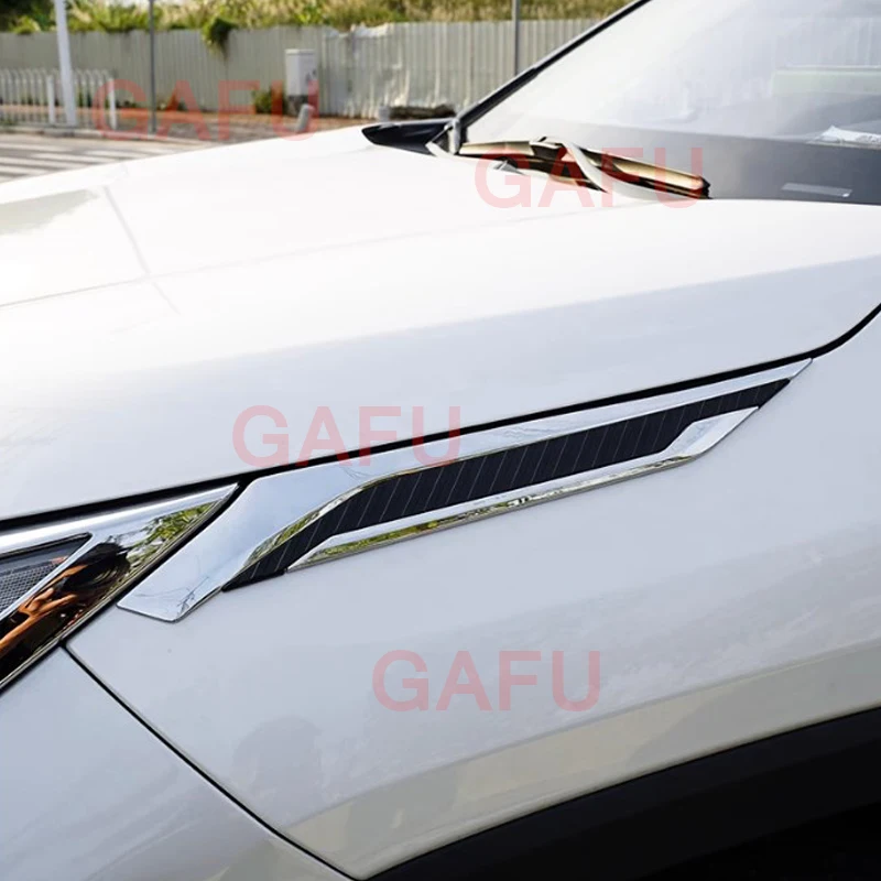 Per Toyota Rav4 Rav-4 2020-2023 Car Abs Side Sign Plate Leaf Board Stickers Lampada Protezione Per Sopracciglia Copertura Accessori Per Telaio