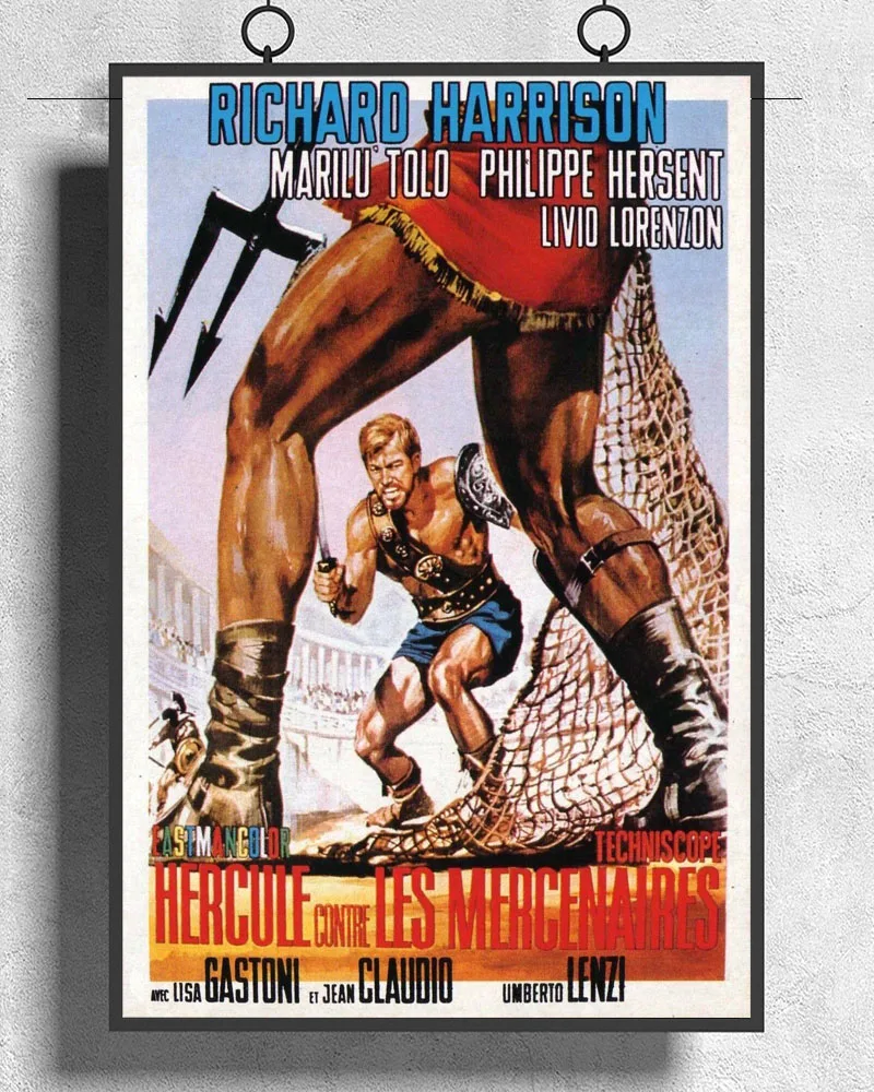 L274 The Last Gladiator Movie Raro Spartano Romano Tessuto Di Seta Poster Art Decor Pittura Per Interni Regalo